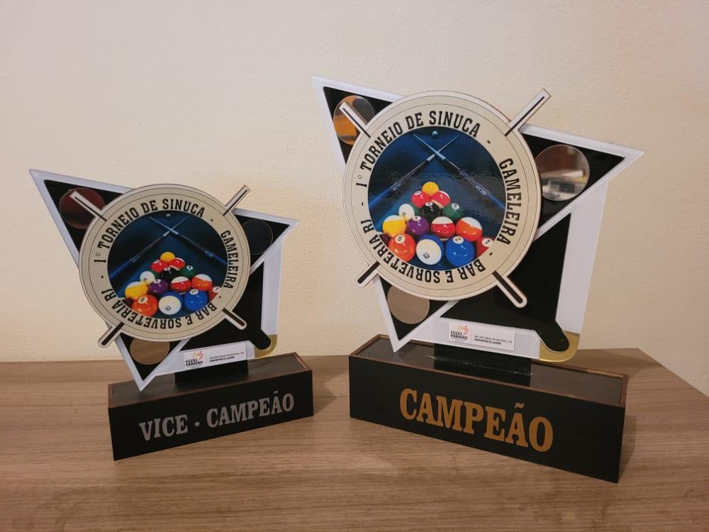 TROFÉUS PERSONALIZADOS